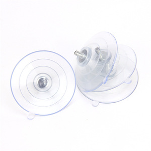 Transparent Pvc Suction Cup With M5 Metal Screw For Aquarium Plant Fixing Waterproof Design - Product Image 1