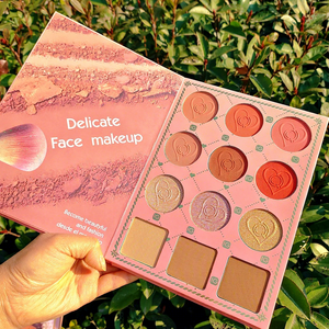 Palette d'ombres à paupières scintillantes imperméables de haute qualité, best-seller, pour peaux foncées et claires, logo personnalisé, vente en gros, marque privée, poudre - Product Image 4