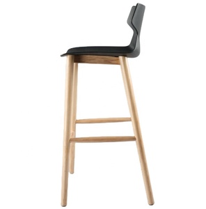 Tabouret de <span class=keywords><strong>bar</strong></span> haut de gamme en bois massif, écologique et stable, conforme aux normes ANSI/BIFMA, pour <span class=keywords><strong>bar</strong></span> à domicile, hôtel, salle à manger, salon - Product Image 2