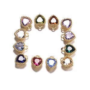 Birthstone Charms Crystal Charms Bulk Birth Stone Charms: Unique