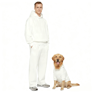 Conjuntos <span class=keywords><strong>de</strong></span> Sudadera con Capucha y Pantalones Deportivos para Hombre, Color Liso, Personalizados <span class=keywords><strong>de</strong></span> Joymay, Cómodos y Holgados, <span class=keywords><strong>de</strong></span> Algodón, con Diseño <span class=keywords><strong>de</strong></span> Perro - Product Image 2