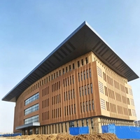 Edificio Prefabricado Moderno de Estructura de Acero Multicapa con Viga de Acero en Forma de H, Pintura Epoxi Anticorrosiva para Escuelas y Bibliotecas