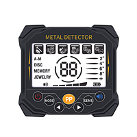 Détecteur de métaux souterrain pour la recherche de pièces d'or, de reliques, de ruines de plage et de collines, IP68, 5 modes, Type-C, écran LCD rétroéclairé, OEM EXW Vente en gros GT868H