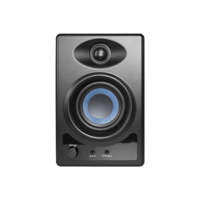 3.5" Blue Tooth Monitor Speaker Pair, One Active One Passive