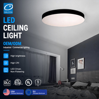 Plafonnier rond ultra-fin pour chambre à coucher couloir salon plafonnier moderne 30w 45w 60w plafonniers LED