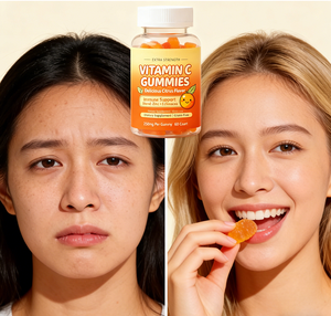 วิตามินซีธรรมชาติแบบกัมมี่สำหรับผู้ใหญ่ - อาหารเสริมสารต้านอนุมูลอิสระประจำวันเพื่อเสริมสร้างภูมิคุ้มกันและสุขภาพผิว - Product Image 4