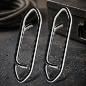Fishing Power Clips Stainless Steel Swivel Snap <b>Hook</b> Quick Change Speed Clip Freshwater/Saltwater Tackle 20-1300 Working Load - Product Image 3