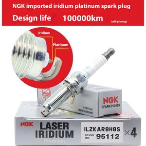 หัวเทียนอิริเดียมแพลทินัมสำหรับ NGK เหมาะอย่างยิ่งสำหรับรุ่น10th URV สำหรับ <span class=keywords><strong>Civic</strong></span> Crown Road Jed 1.5T 2.0T 95112 - Product Image 2