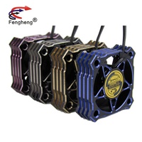 Ventilateur RC en aluminium à haute vitesse, ventilateur de refroidissement 25 mm 30 mm 35 mm 40 mm 45 mm 50 mm, ventilateur axial, moteur RC DC CN;GUA