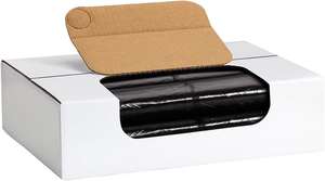 Clear High Density Trash Can Liners, Durable Transparent Garbage Bags, Multipurpose Disposable Plastic Sacks - Product Image 4