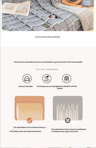 Wholesale Hot-selling <b>Rabbit</b> Fur <b>Blanket</b>, Thickened Luxury Office Nap <b>Blanket</b>, Warm Small Air-conditioned Sofa <b>Blanket</b> - Product Image 6