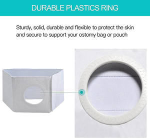 Band Penyangga Perut Pasca Ostomi untuk Pasien Kolostomi, Bahan Spandex/Polyester/PP Bersertifikat CE, Grosir OEM - Product Image 3