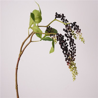 Hot Sale Künstliche Kunststoff Obst Beeren & Berry Branch für Home Hochzeit Weihnachten Abschluss Dekorationen für das chinesische Neujahr