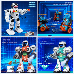 EPT Toys Ai Smart <strong>Fighting</strong> Shooting <strong>Soft</strong> <strong>Bullet</strong> Remote Control Interactive Intelligent Electric Kids Toys Police <strong>Robot</strong> for Child - Product Image 4