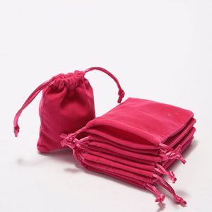 Bolsas de Terciopelo Antiestáticas con Logotipo Personalizado, Bolsitas con Cordón y Borla, Impresión Serigráfica, Embalaje Suave para Joyería - Product Image 3