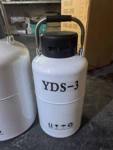 Tanque de Nitrógeno Líquido CNJX YDS-3-<span class=keywords><strong>50</strong></span>, Capacidad de 3L, Aleación de Aluminio, 6 Recipientes, 25 Días de Autonomía - Product Image 5
