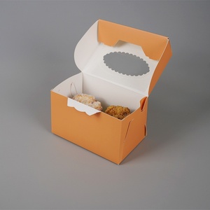 กล่องเค้กวันเกิดใสหรูหรา Sunshine Small MOQ พร้อมหน้าต่างสำหรับบรรจุภัณฑ์ - Product Image 6