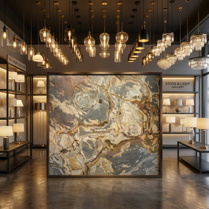 Panel de Piedra Natural Flexible para Pared, Revestimiento de Piedra Pizarra Blanca, Ecológico, Ligero, para Interiores y Exteriores de Hoteles - Product Image 2