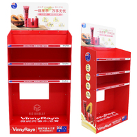 Étagère d'affichage en plastique personnalisée, présentoir de produits de vente au détail, présentoir en PVC, adapté aux supermarchés