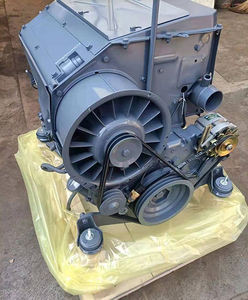 Motor diésel de grúa agitadora de 4 tiempos refrigerado por aire, Motor diésel industrial enfriador de aire con embrague para Deutz BF4L913 4 cilindros - Product Image 4