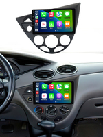Autoradio Android 12 8 cœurs 8+128G pour Ford Focus Fiesta 1998-2004 Écran de voiture Android tactile avec GPS DSP BT