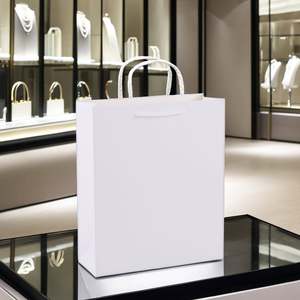 Paper <b>Bag</b> Print Cheap Supplier Custom Logo Luxury China Luxury Packaging <b>Clothing</b> Packaging Heat Seal Gravure Printing Art Paper - Product Image 4