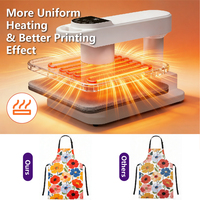 Nueva Máquina de Prensa de Calor Digital Inteligente de 15x15 pulgadas para Camisetas, Sublimación y Vinilo con Liberación Automática