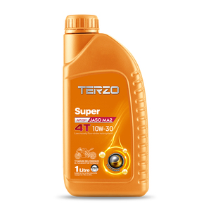 น้ำมันเครื่องสังเคราะห์แท้ TERZO 4T Super 10W30 API SP JASO MA2 สำหรับรถจักรยานยนต์สี่จังหวะ ความจุสูงสุด 400 ซีซี - Product Image 5