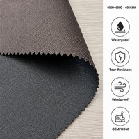 Tissu Oxford enduit de Cordura cationique OEKO-TEX 600D écologique, résistant aux déchirures, en polyester, pour tentes et sacs d'extérieur