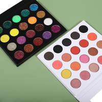 Palette de fards à paupières de marque privée Diy 20 couleurs mates à haute teneur en pigments sans palette de fards à paupières logo