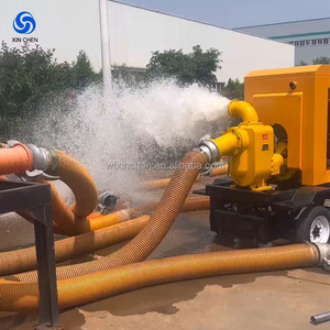 6 inch im lặng loại động cơ diesel Máy bơm nước 100 cho HP với tự động bắt đầu tùy chọn Nhà Máy Giá kiểm soát lũ - Product Image 3