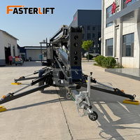 Nouveau produit phare : Plateforme élévatrice télescopique FASTERLIFT Spider Man remorquable, 250 kg, diesel/électrique, 24 m, mobile et portable