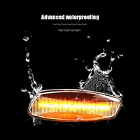إشارة انعطاف جانبية ديناميكية LED لسيارات بيجو 207 308 3008 5008 وسيتروين C3 C4 C5