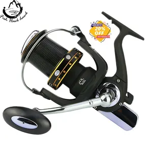 2021 Big Strong Sea Fishing Spinning Reel 6000-10000 Bobina di Metallo 13 + 1BB Acqua Salata Bobina di Pesce Gatto Surfcast Bobina pesce