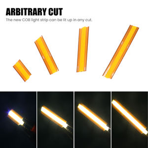 شريط إضاءة <span class=keywords><strong>LED</strong></span> قابل للقص 12 فولت فائق السطوع 528 مصباح/متر ذاتي اللصق مرن لتزيين التلفاز والمنزل IP20 بأطوال 0.5 متر و5 أمتار و10 أمتار - Product Image 2