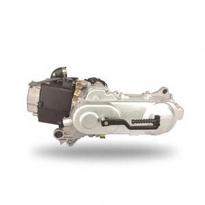 Nouvel ensemble moteur complet GY6 <span class=keywords><strong>50cc</strong></span> 80cc monocylindre, carter court 40 cm pour <span class=keywords><strong>scooter</strong></span> et cyclomoteur à roue <span class=keywords><strong>de</strong></span> 10 pouces, remplacement <span class=keywords><strong>de</strong></span> courroie 669 - Product Image 1