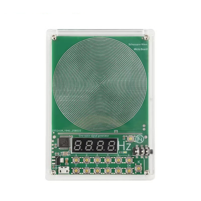 0.01~100000Hz Adjustable Frequency Schumann Wave Generator Sine Wave signal Generator Micro USB Interface
