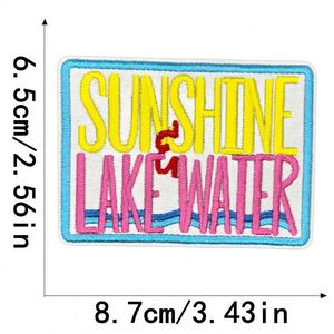 Patchs brodés personnalisés thermocollants tendance – Motif texte drôle « I love Hot Wife Cowgirl Hat » pour vêtements, sacs et chapeaux - Product Image 5