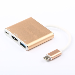 <span class=keywords><strong>Adaptateur</strong></span> USB C vers HDTV 4K Hub USB C avec 100W PD USBA 3.0 Port Convertisseur AV numérique pour MacBook Pro/<span class=keywords><strong>Air</strong></span>, <span class=keywords><strong>IPad</strong></span>, tablettes, Switch TV - Product Image 2