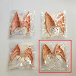 Orejas de Elfo Misteriosas para Disfraces de Jardín y Hogar, Accesorios de Cosplay de Hada, Prótesis de Oreja Falsa de Látex Suave para Halloween - Product Image 3