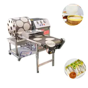 Dominican Republic machine spring roll wrapper mashine for making wheat flour to be chapati simal spring roll pancake making