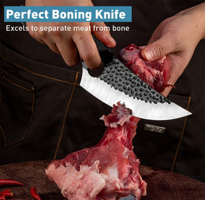 Couteaux à désosser le bétail en gros, abattoir de bétail, <span class=keywords><strong>boucherie</strong></span>, couteau de boucher incurvé pour l'abattage - Product Image 3