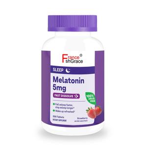 Tabletas de Melatonina 5mg, Suplemento Dietético Avanzado para un Sueño Reparador, Tabletas de Melatonina de Liberación Prolongada - Product Image 1