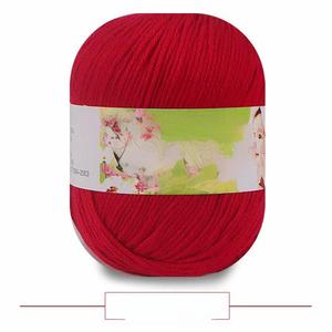 최고의 가격 아크릴 원사 6 플라이 실크 아기 원사 50 그램/공 하이 퀄리티 - Product Image 3