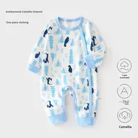 Body de Algodón para Bebé, Mono de Primavera y Otoño para Recién Nacido, Traje de Luna Llena Unisex para Bebés y Niños Pequeños