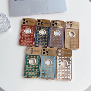 Electrochapado 2023, la más nueva ventana de vista grande para Samsung A12 A12S A14 4G A24 4G F13 4G M02S A022, funda de teléfono de TPU - Product Image 1