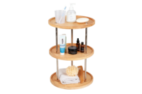 Étagère de rangement multifonctionnelle en bambou, organiseur d'épices et d'assaisonnements pour cuisine, organiseur de comptoir et de tiroirs