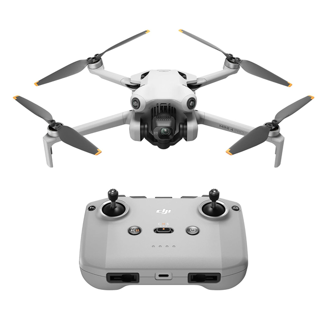 Brand new Mini 4 Pro RC N2 4K camera professional consumer drone, brushless motor, LED lights, foldable plastic design, 0.549