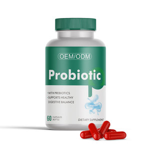 OEM Probióticos Suplementos Suporte Postbiótico Prebiótico Sistema Digestivo Saúde Intestino Cápsulas Probióticas - Product Image 2