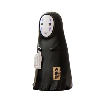 Anime Figure Spirited Away No Face Man Vinyl Action Figures Model Kids Toys resin crafts Decoration Doll